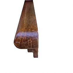 Prefinished Antique Strand Bamboo 1 in thick x 1.875 in wide x 14.75 in Length Retro Fit Return